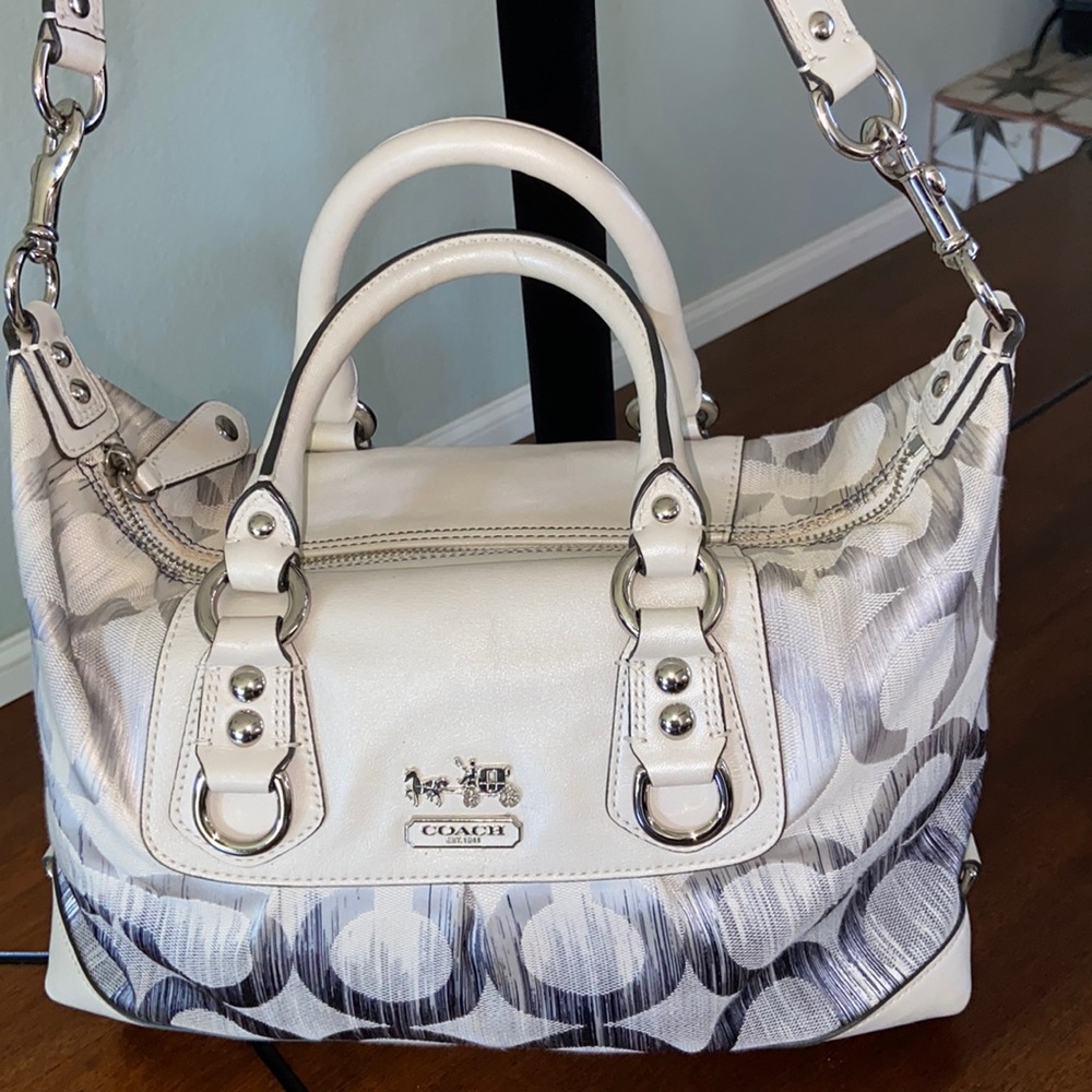 Coach satchel bag purse.